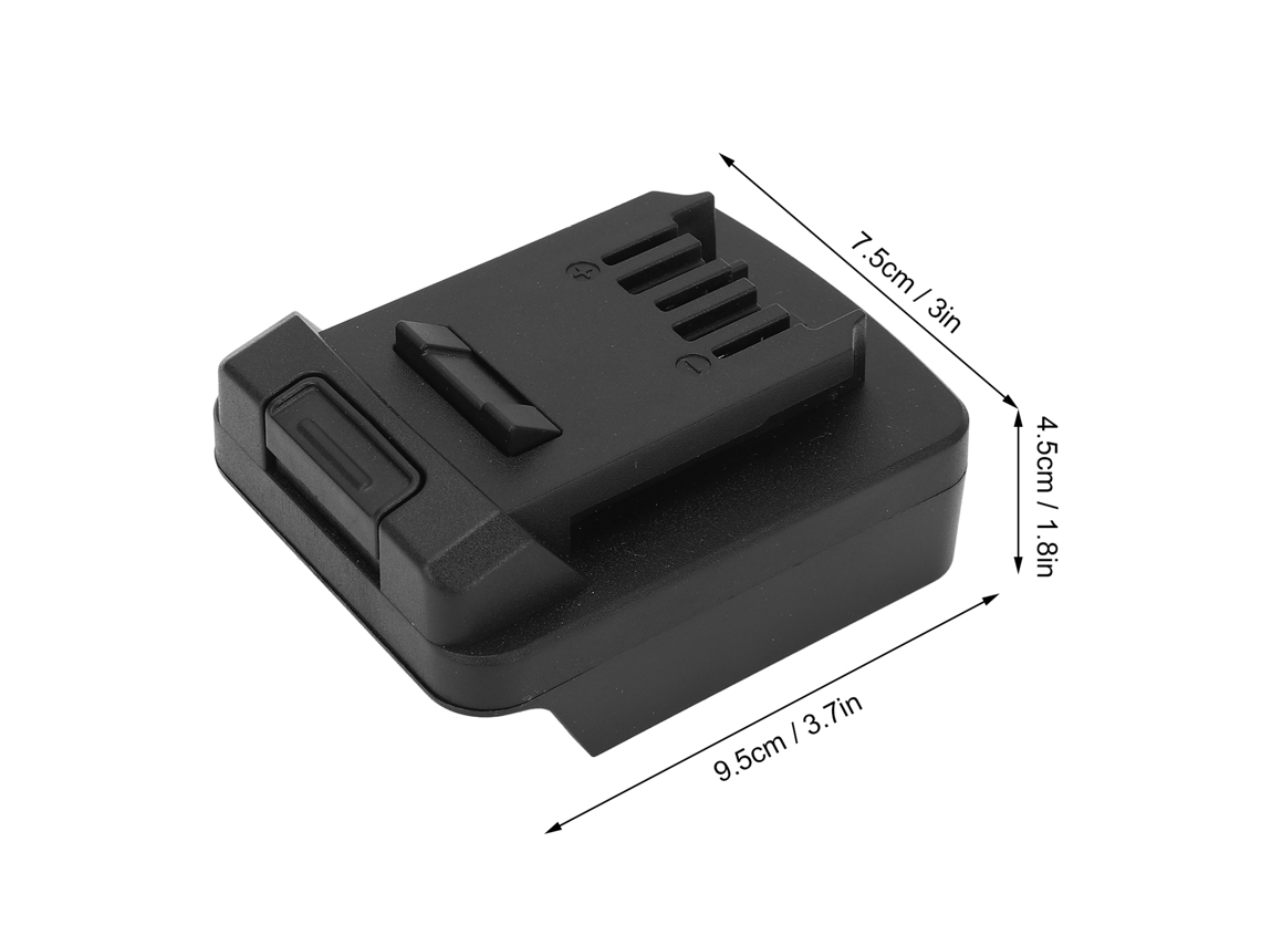 Laxiscreed Adaptador De Bateria 18v Para 20v Para Ferramentas Skil, Íon De Lítio