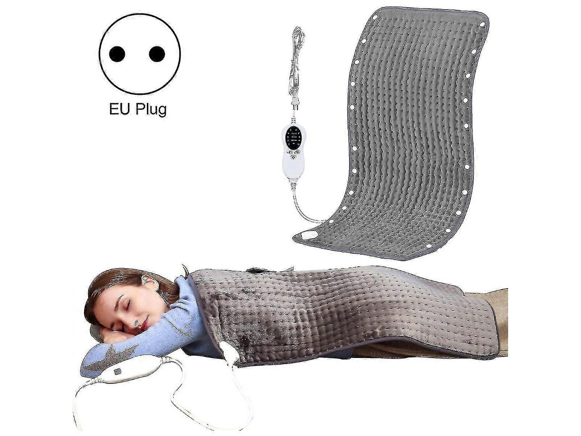 Cobertor Elétrico De Aquecimento Para Fisioterapia, Almofada Térmica Para Cintura E Abdômen Com Fivela, 50 X 100 Cm, Plugue Europeu. Olysi Shop