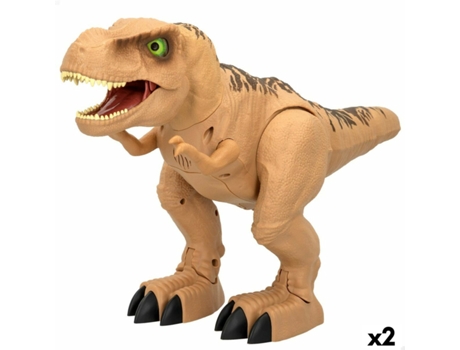 Figuras Funville T-Rex 45 x 28 x 15 cm Plástico (2 Unidades)