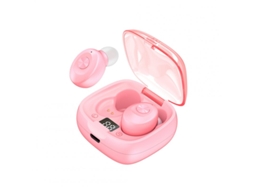 Auriculares Bluetooth True Wireless Xg8 Display Digital Estéreo 5.0 Redução de Ruído Rosa
