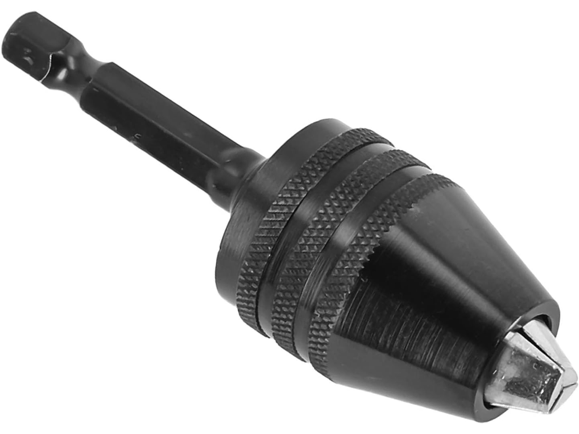 Mandril Para Haste De 14 Sem Chave A Troca Brocas, Com Chaves Fenda 0,68 Mm E 1/4 Polegada