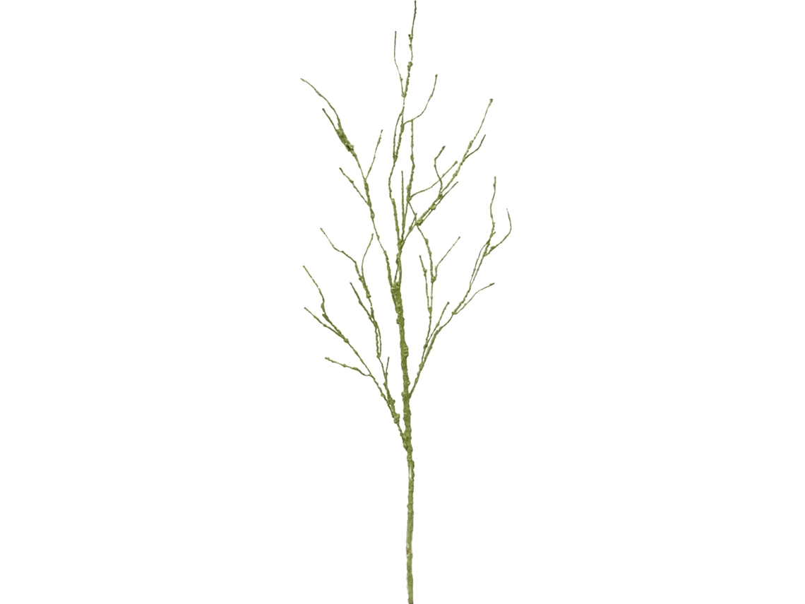 Flores Artificiais Verdes, 85cm, Envio Compactado LAXISCREED