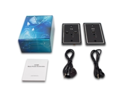 Extensor Parede Hdmi Retangular 115x70x30mm Placa de Montagem CHARM