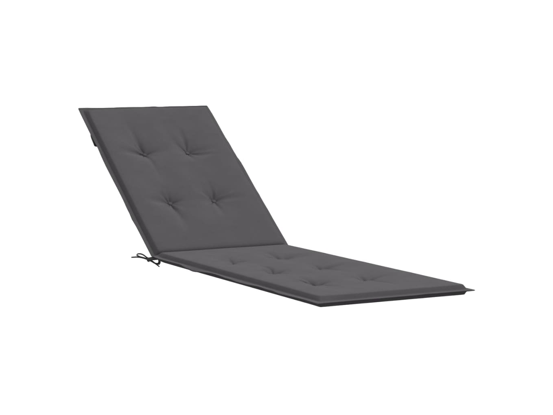 Deck Chair Cushion, Deck Chair Cushions Vidaxl Antracite Tecido (n/a)