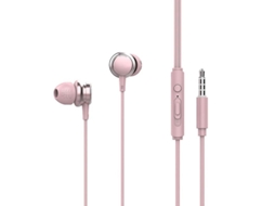 Fones de Ouvido Intra auriculares com Microfone, de Alta Qualidade e Conforto