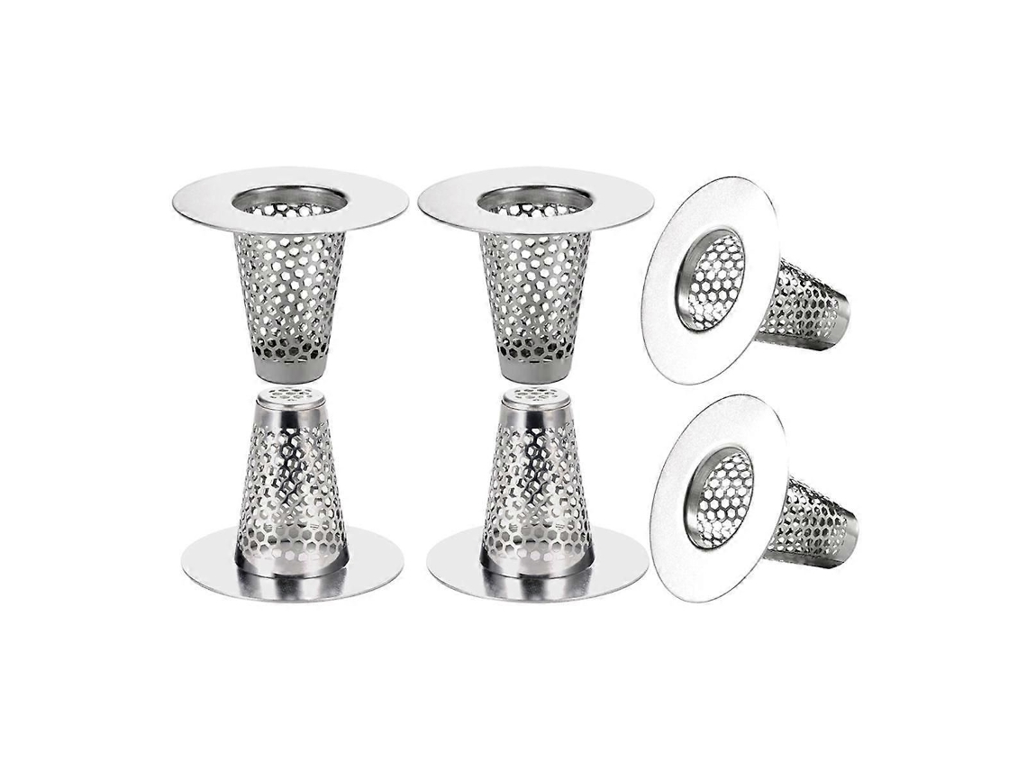 Conjunto Com 6 Ralos De Pia Em Aço Inoxidável, Para Furos De 1,2 A 1,6 Polegadas