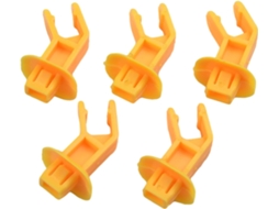 Presilha amarela de nylon para a barra do capô, presilha de retenção do motor, para Focus Escape C, peça de reposição.
