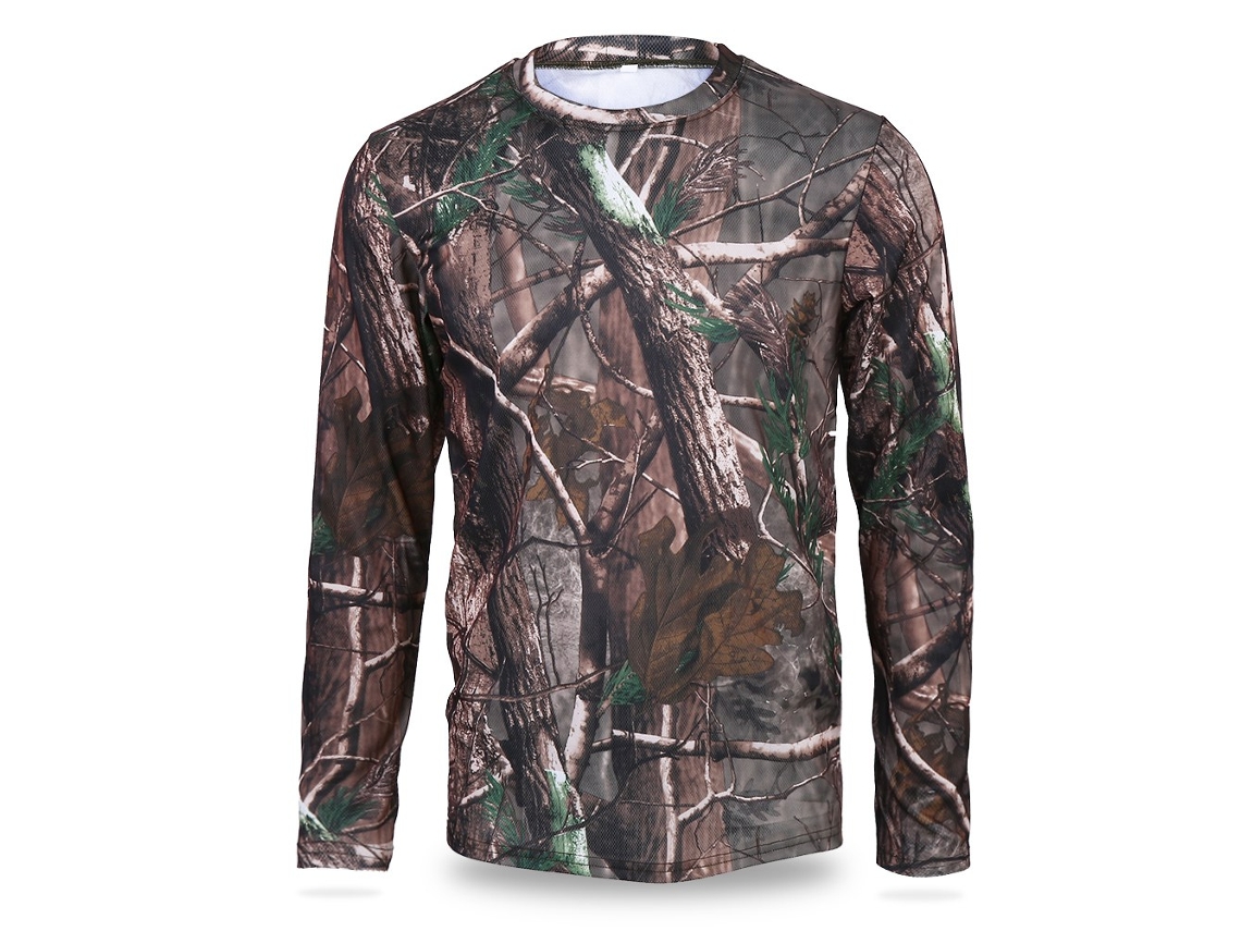 Camiseta Manga Longa Masculina De Secagem Rápida Para Camping E Esportes Ao Ar Livre (xl)