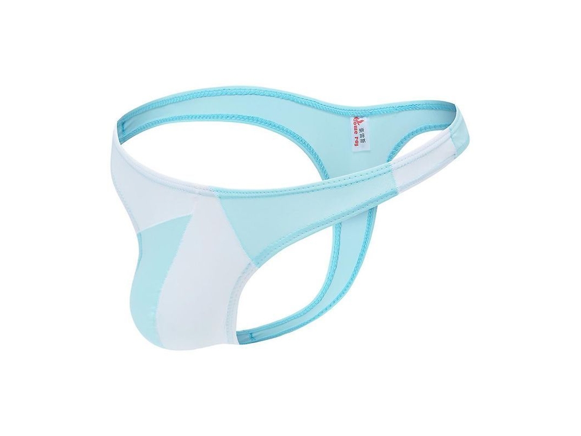 2026 tanga de Hombre G strings de Color Block Calzoncillos de Poliéster Nuevo