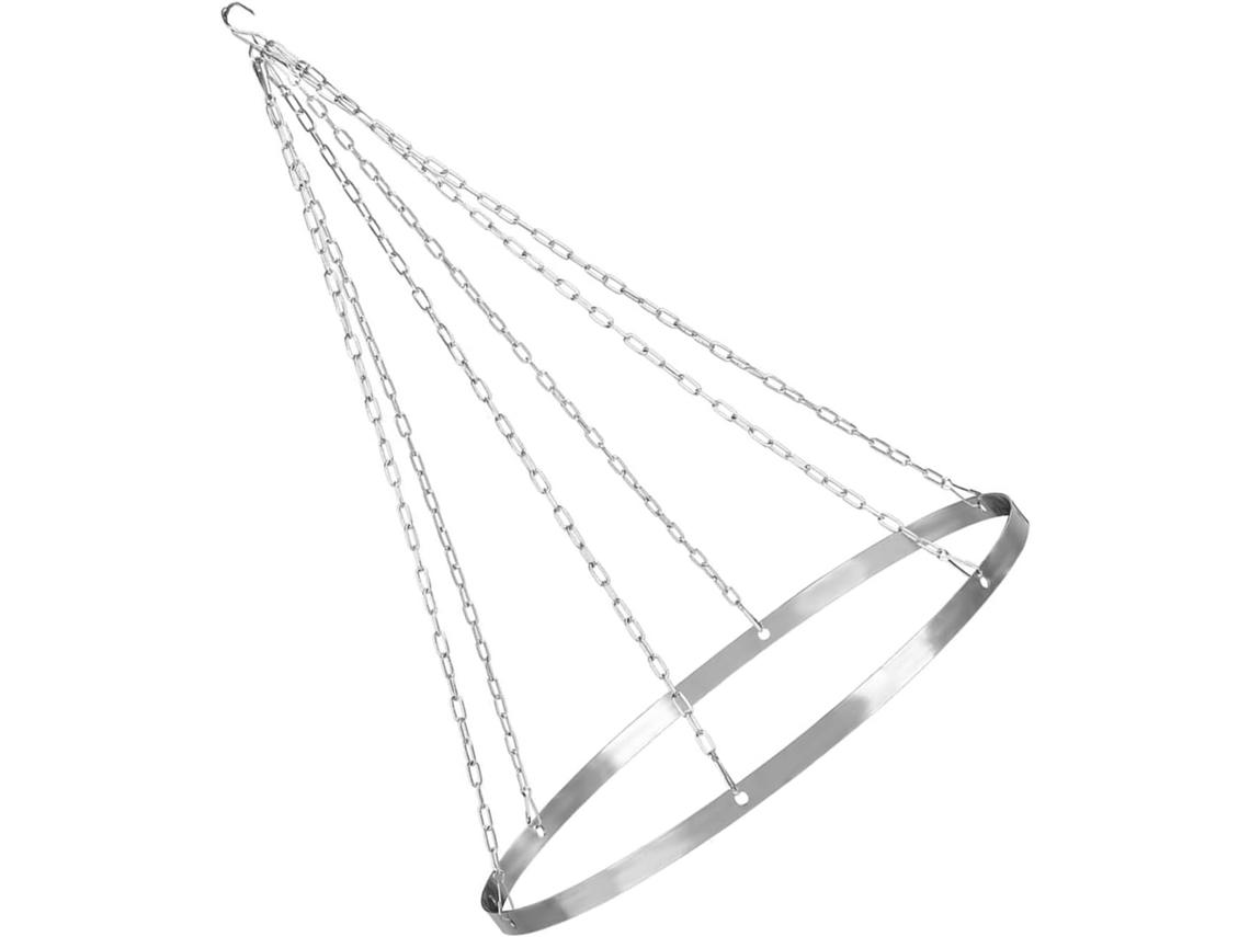 Suporte Para Cortina De Teto, Ferragens Para Arco De Dossel, Detalhe Decorativo Prateado De 30 Cm, Luminária Metálica