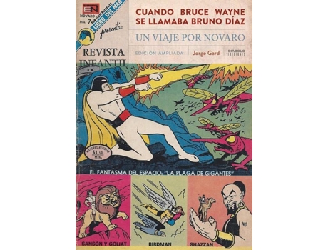 Livro Cuando Bruce Wayne Se Llamaba Bruno Díaz de Jorge Gard (Espanhol)
