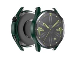 Capa fosca para Huawei Watch GT 3 46 mm, relógio inteligente com mostrador de vidro temperado e tela HD, design Ly Ebike