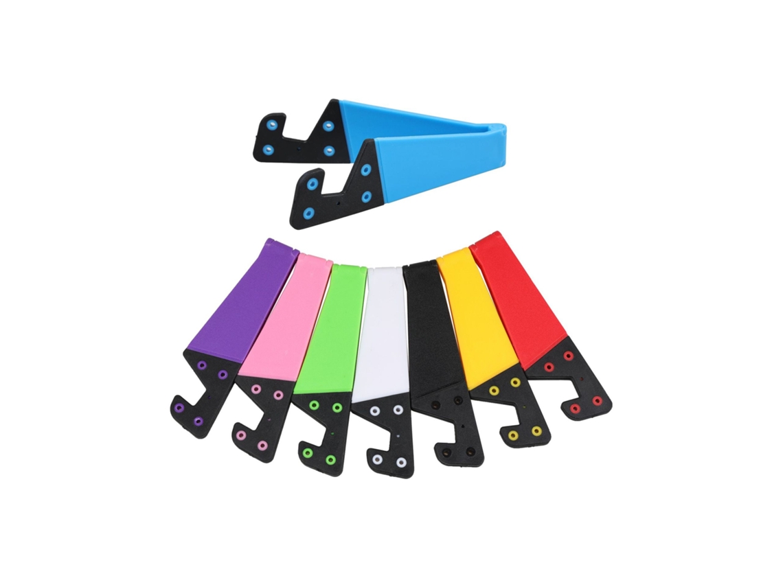 Suporte Para Celular Em Formato De V Para Mesa, Tamanho Universal De Bolso, 8 Peças, Suporte Dobrável Para Tablets E Smartphones.
