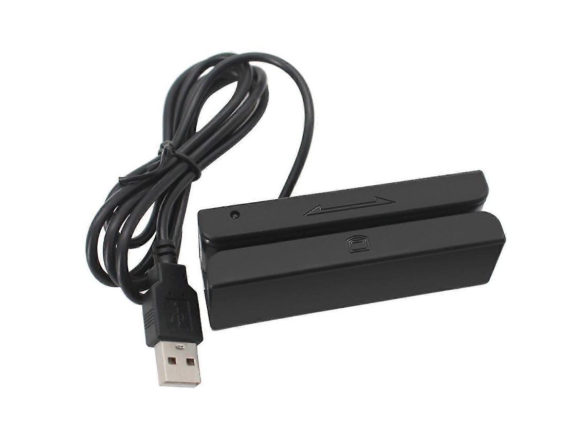 Leitor De Cartão Magnético Usb Msr90, Leitor De Cartão Com 3 Faixas, Mini Leitor Para Pc Usb Slowmoose