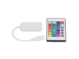 Laxiscreed Led Com Comando Inteligente 24 Teclas Rgb 4 Pinos 2.4g E Infravermelho Sem Fios