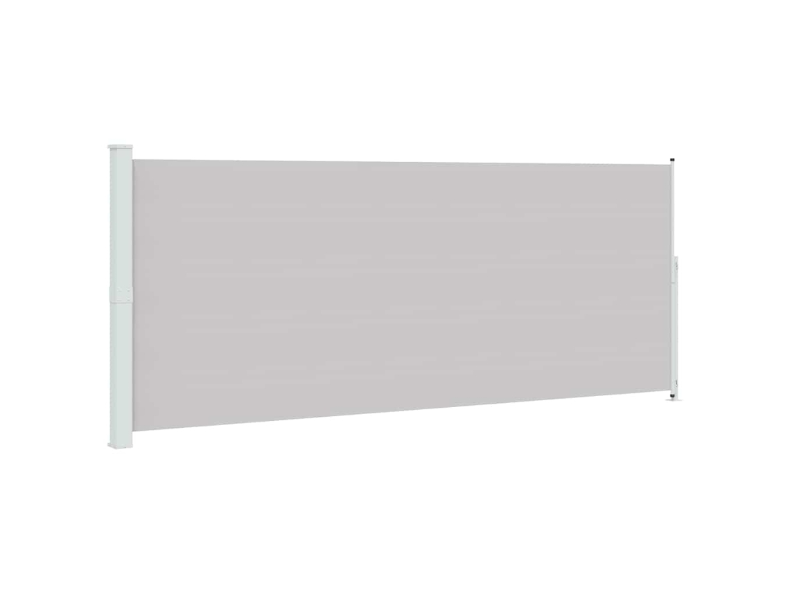 Toldo Lateral Retrátil para Pátio 200x500 Cm Cinzento MAISON EXCLUSIVE