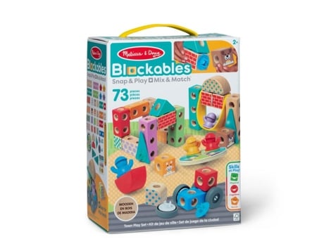 Cidade Melissa E Doug 73 Peças Brand