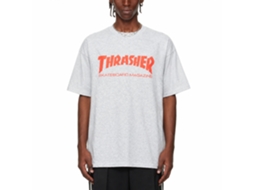 Thrasher Skate Mag Logo T-shirt Grey Usa Unisex Adults Size:s