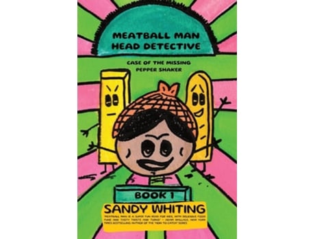 Livro Meatball Man Head Detective Case of the Missing Pepper Shaker de Sandy Whiting (Inglês)