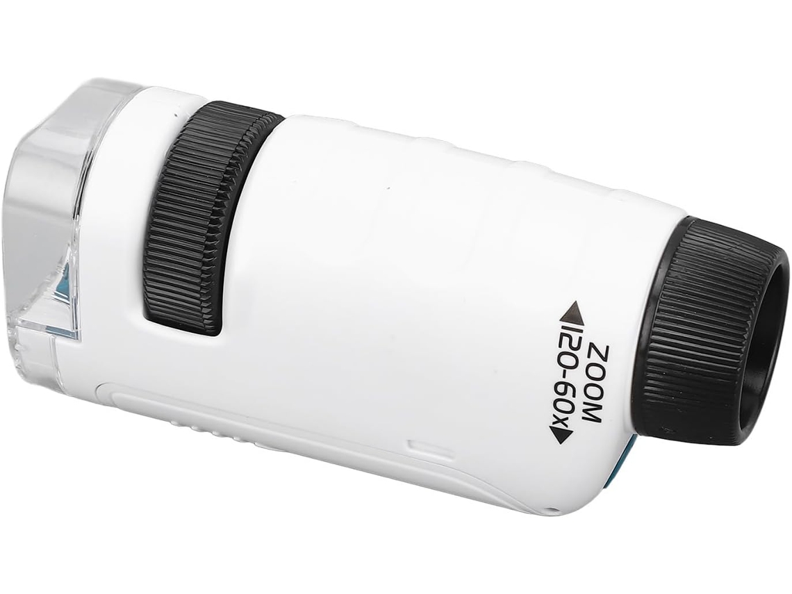 Microscópio De Bolso Portátil 60x-120x