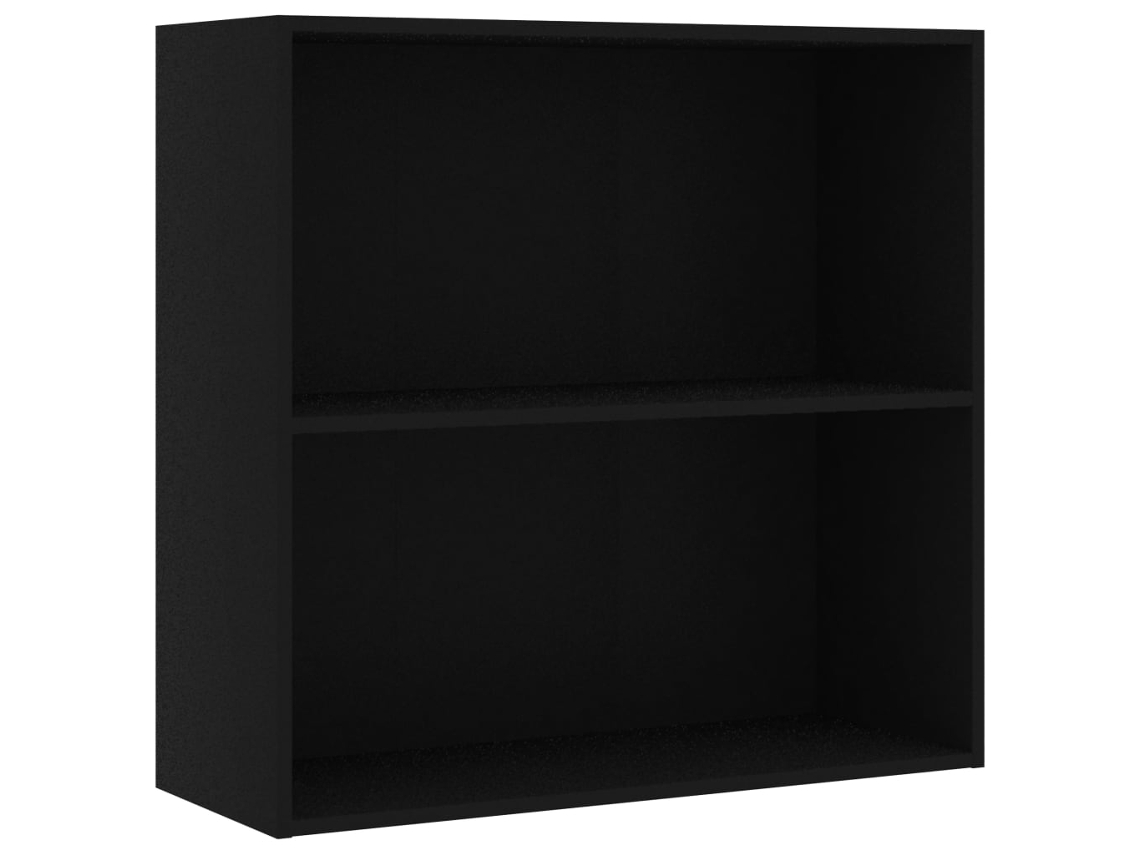 Estante 80x30x76,5 Cm Derivados de Madeira Preto MAISON EXCLUSIVE