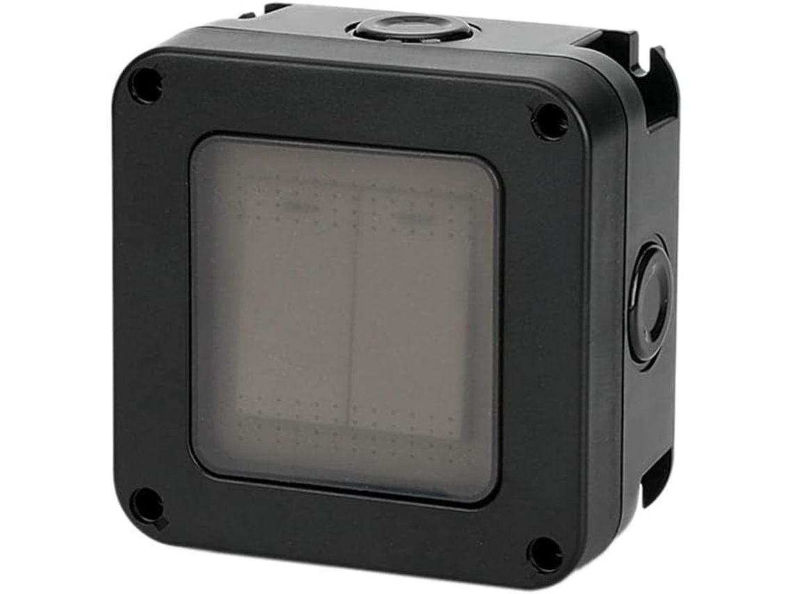 Interruptor À Prova D Água Ip66 Para Parques De Piscinas, Resistente À Chuva, Interruptor De Parede Industrial Externo E