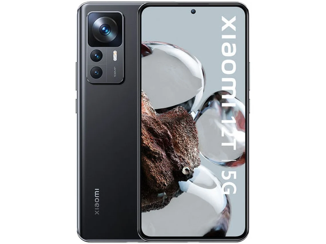Smartphone XIAOMI 12T (Recondicionado Marcas Mínimas - 256 GB - Preto)