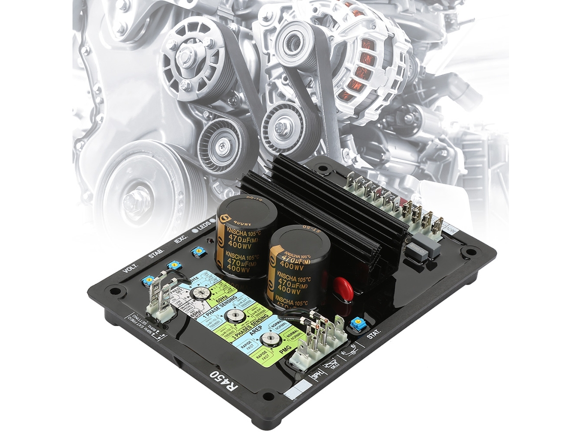 Laxiscreed Gerador Diesel R450 Brushless Com Regulador De Tensão Automático Para Trabalhos Pesados