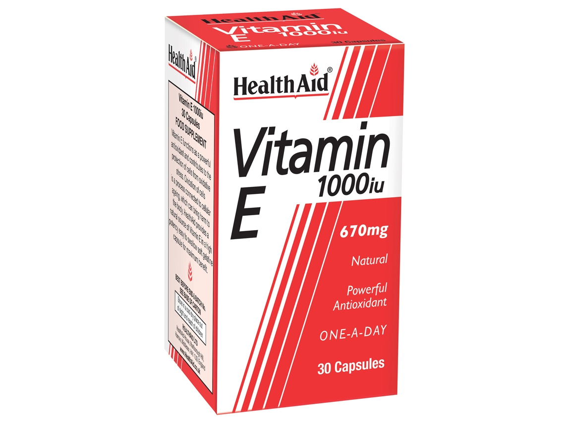 Health Aid Vitamin E 1000iu 30's