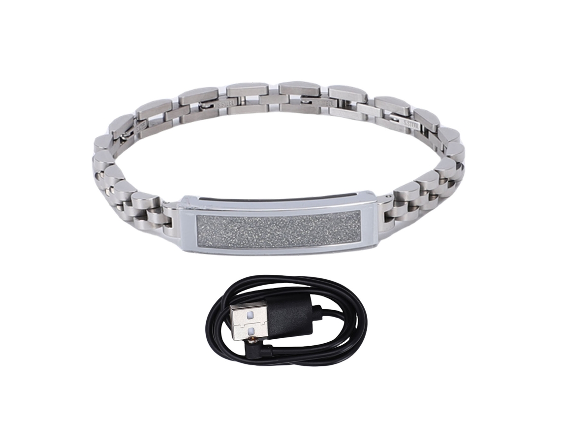 Pulseira de Aço para Relógio, Resistente à Água, com Notificações EOOCOO