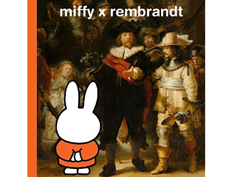 Livro miffy x rembrandt de Dick Bruna (Inglês - Capa Dura)