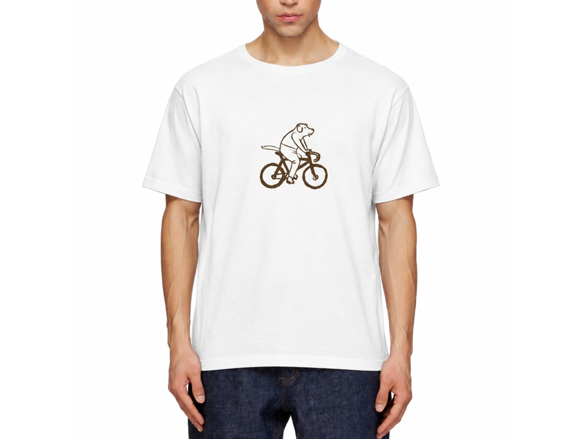 Rockinstone Just A Dog On A Bike Kid Lightning T-shirt Unique Designer Style