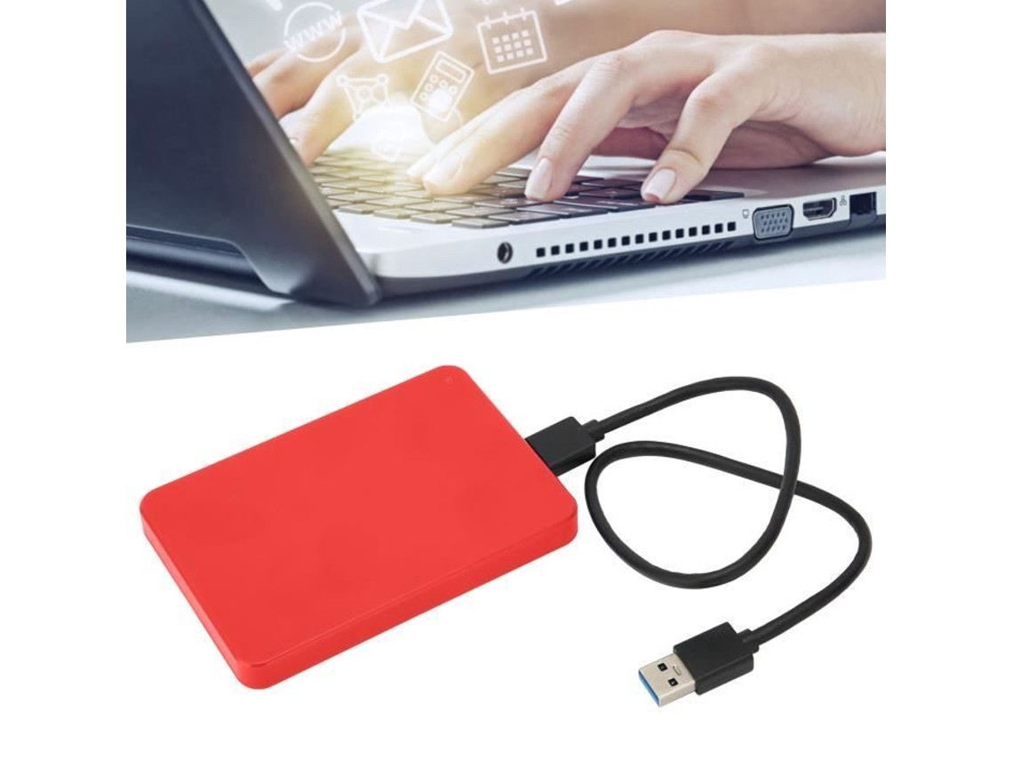HURRISE Disco Rígido Externo Hdd Usb 3.0 Plug And Play Armazenamento Portátil