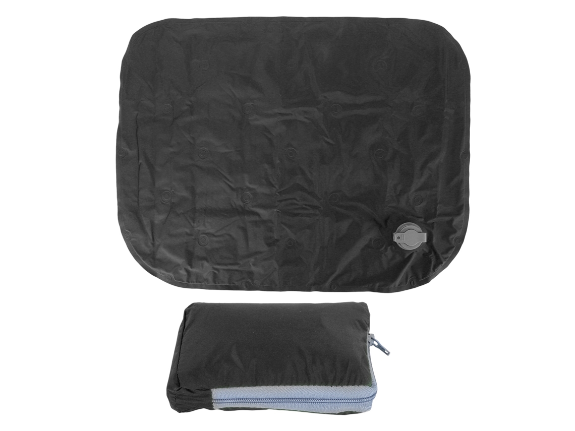 Cojimbo Inflável Portátil para Camping Preto