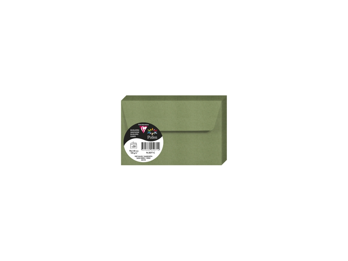 Envelope CLAIREFONTAINE Pollen X20