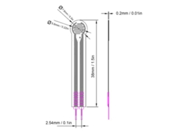 Laxiscreed Sensor De Pressão De Filme Fino De Alta Sensibilidade Até 1,5kg Para Medições Precisas