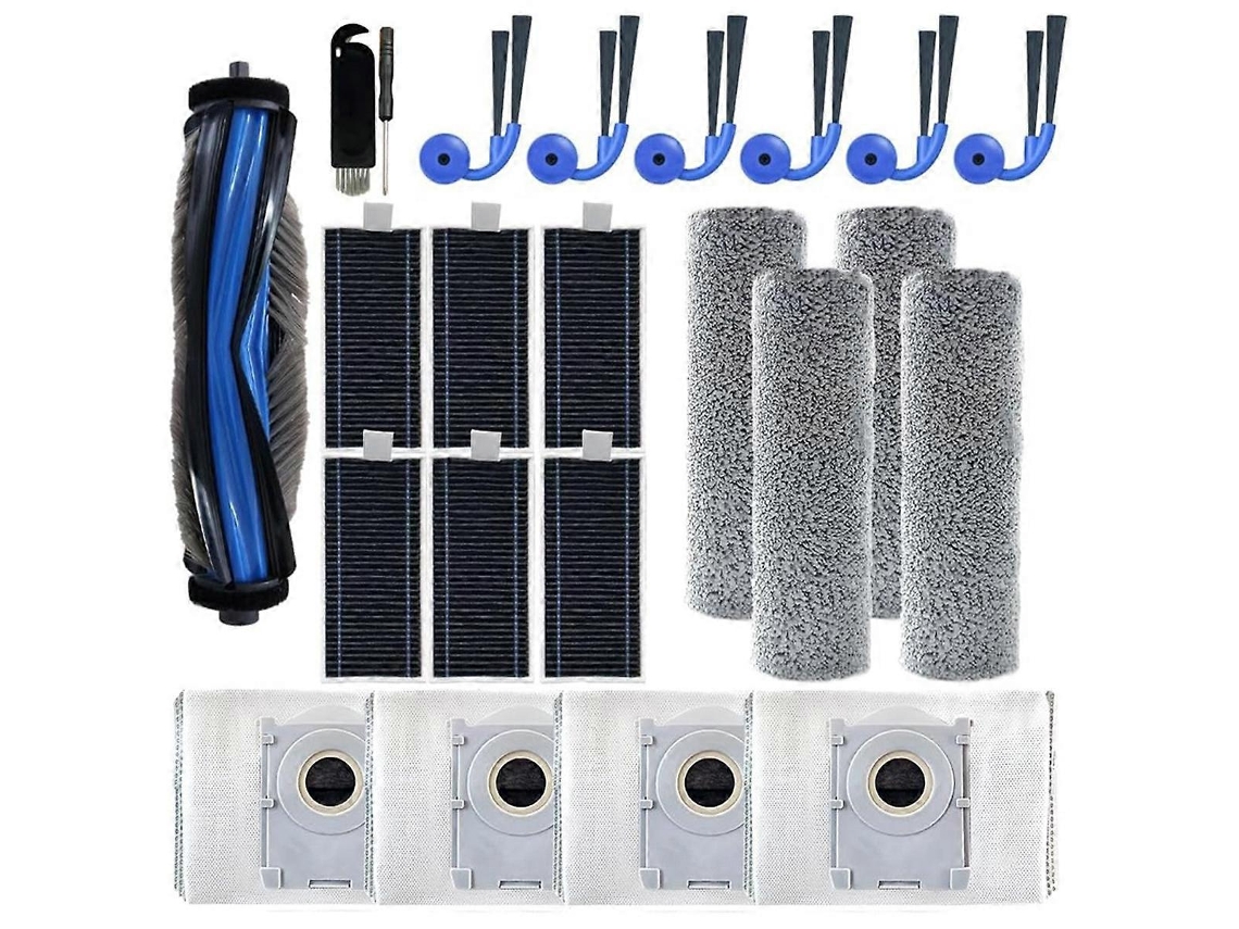 Kit De Acessórios Para Aspirador De Pó X9 Pro Omni/x9 Pro: Peças Principais, Escova Lateral, Saco De Pó, Rolo, Pano, Filtro