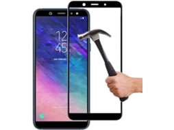 Película de Ecrã Completo Filme Resistê para Samsung Galaxy A6 Plus HONGWE. Vidro Temperado