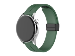 Bracelete Para Garmin Forerunner 970/570 47mm/265/255 (22mm) Verde Militar Cuich