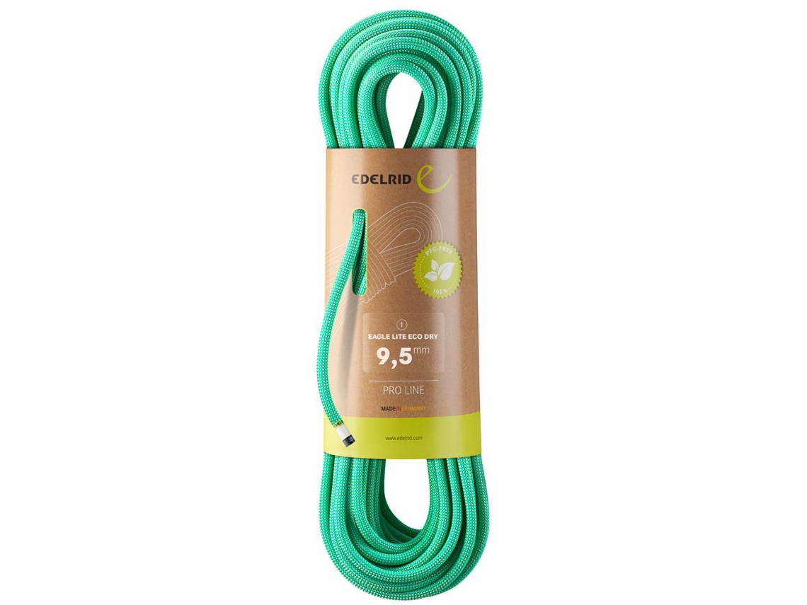 Corda Eagle Lite Eco Dry 9.5 Mm Verde 50 Medelrid