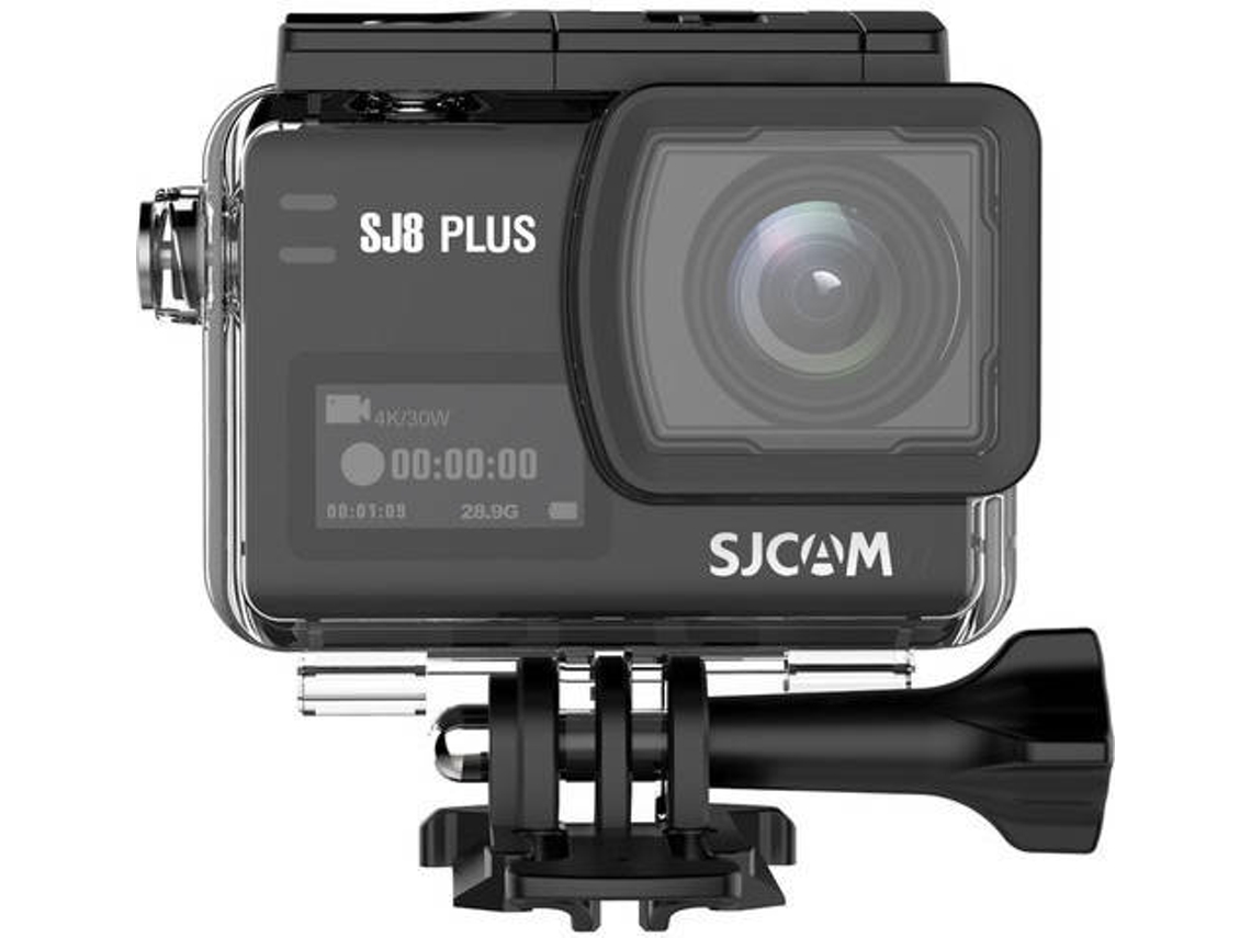 Action Cam SJCAM SJ8 Plus 2814 (2.33'' - 1200 MAh - Zoom Digital X4 - 4K Nativa 30 M - Preto)