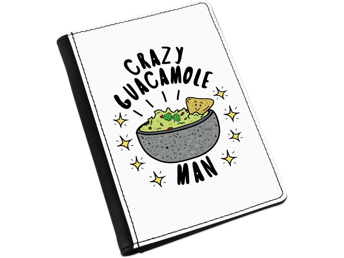 Capa para Passaporte Gift Base Crazy Guacamole Man Stars