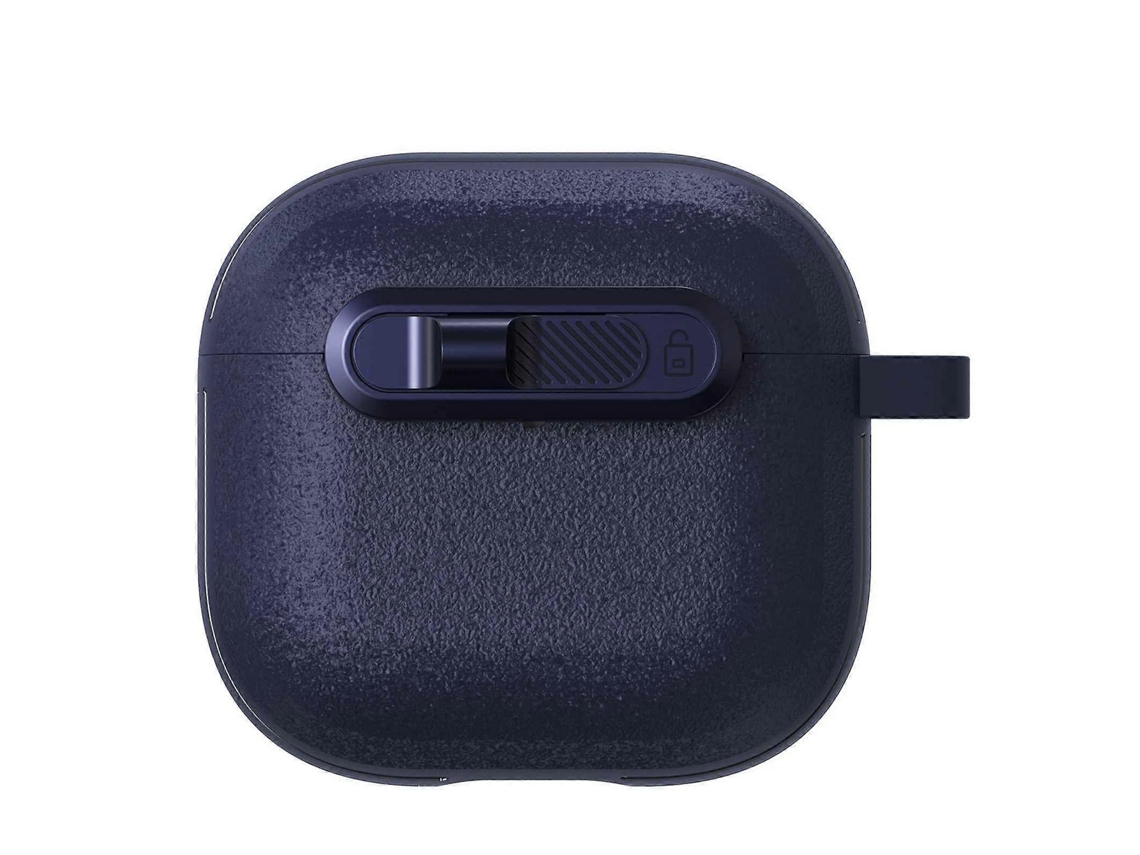 Capa Para Fones De Ouvido Airpods 3 Com Textura Estrelada, Trava De Segurança E À Prova De Choque.