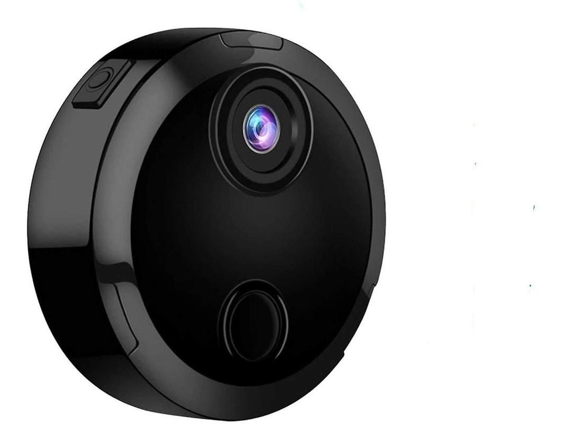 Câmera Wireless Wi Fi 1080p Hd Night Vision Mini Câmera De Segurança Yizhood (preto)