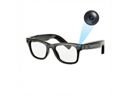 Smartglasses Com Ia E Tradutor Para 27 Idiomas, Câmera De 8mp (preto)