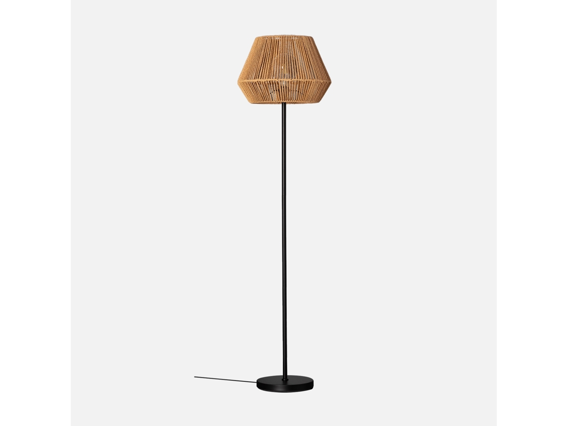 Lampião De Interior Efeito Rattan, 150cm, Natural Sweeek