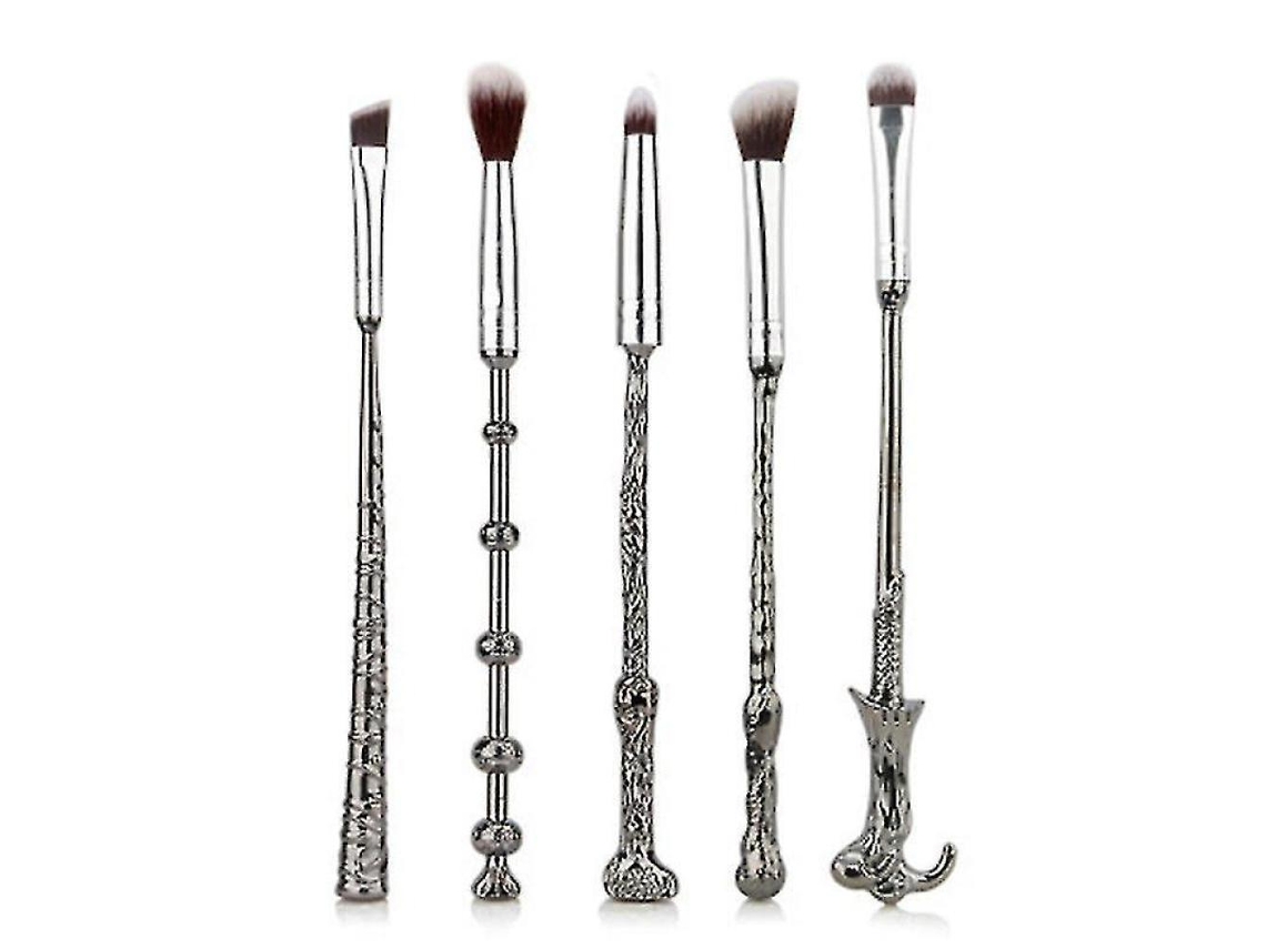 Kit Harry Potter 5 Pincéis (roxo/prateado)