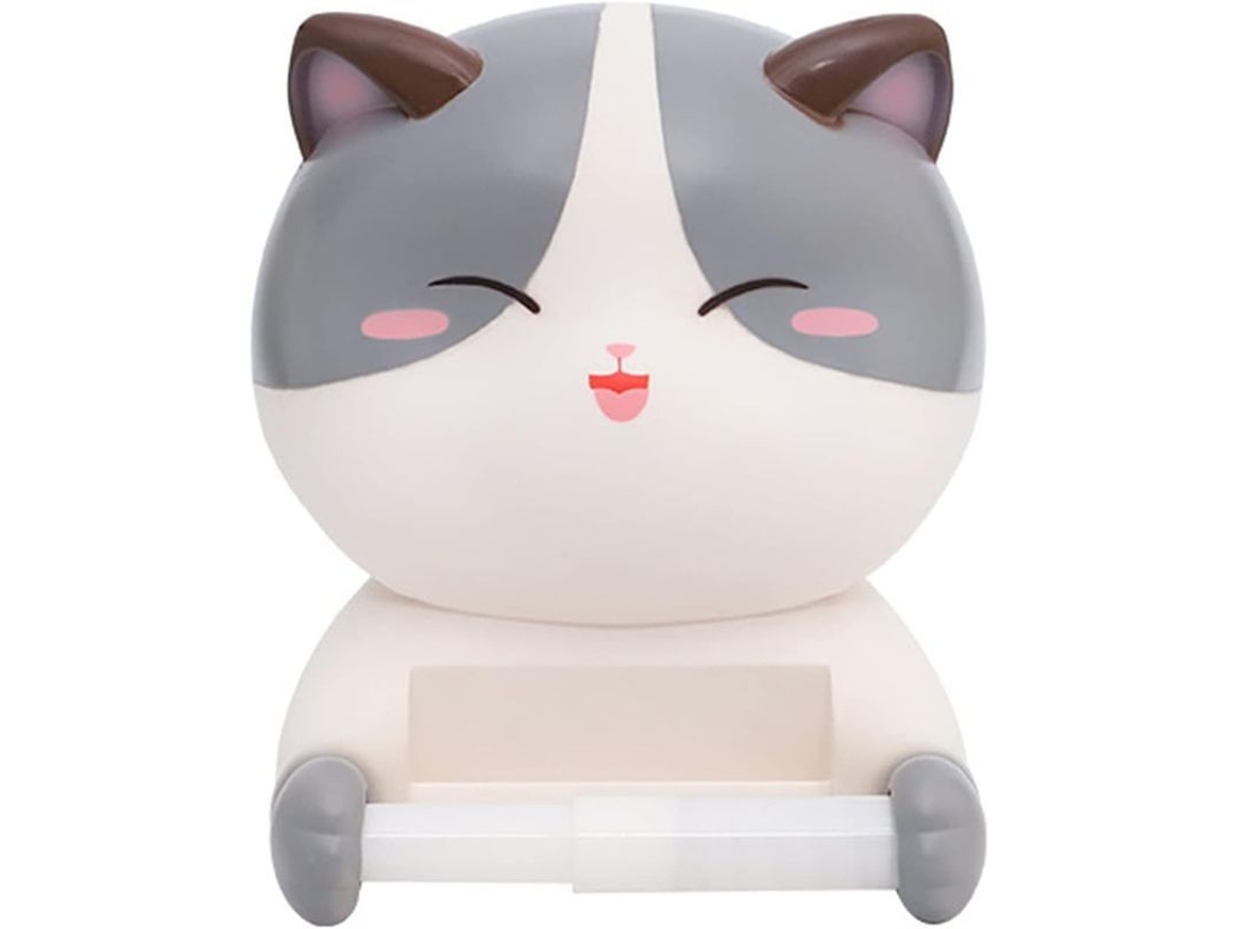 Suporte de Papel Higiênico Decorativo Parede Gato Fofo PVC Criativo S/MARCA