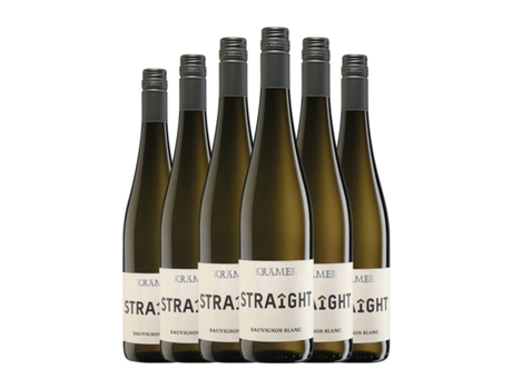 Vinho branco TOBIAS KRÄMER Straîght Sauvignon Branca Seco Rheinhessen (0.75 L - 6 Unidades)
