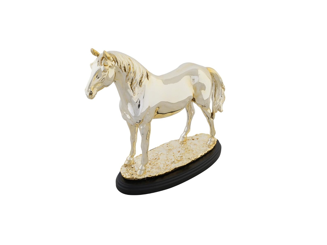 Figura Decorativa DKD HOME DECOR Cavalo Resina (30 x 11,5 x 26 Cm)
